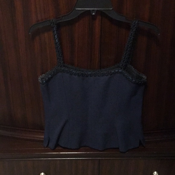 Navy Lined Camisole - Picture 5 of 5